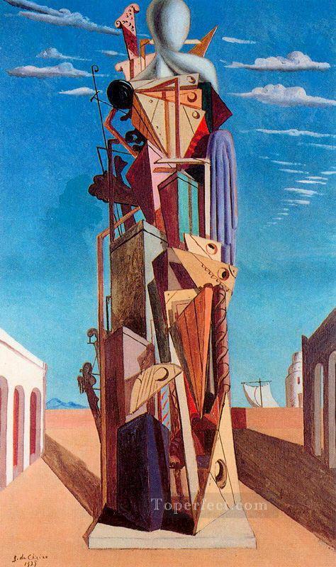 the great machine 1925 Giorgio de Chirico Metaphysical surrealism Oil Paintings